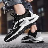 Men Sneakers Men Walking Shoes for Jogging Breathable Lightweight Shoes Sneakers Autumn Low Top Mesh