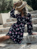 Nine Britton Dress Blue Print