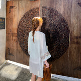 Coachella Music Festival Outfits Summer Sun Protection Clothing Thin Beach Vacation Coat for Women