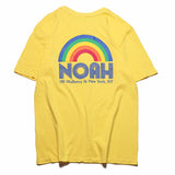 Noah T Shirt Short Sleeve Printed Personality Casual Loose-Fitting T-Shirt