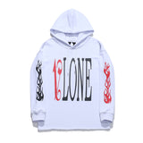 Vlone Hoodie Ou Lone Hooded Sweater Back Big V Hoodie
