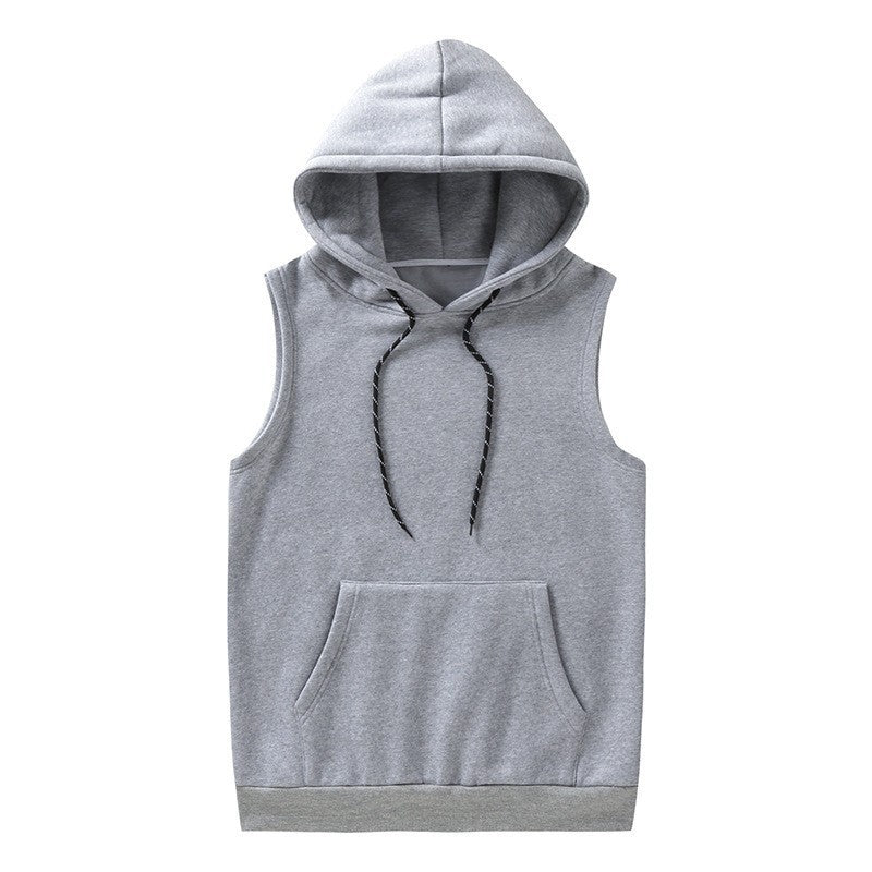Moisture Wicking Tank Top Casual Fashion Sleeveless Hooded Vest