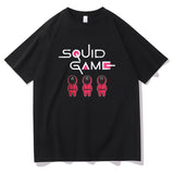 Squid Game Costume T-shirt Loose Men's and Women's Short Sleeve T-shirt