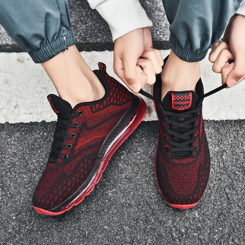 Men Sneakers Men Walking Shoes for Jogging Breathable Lightweight Shoes Spring Fly-Knit Sneakers Casual Running Shoes