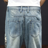 Men Jorts Summer Men's Shorts Male Loose Casual Pants