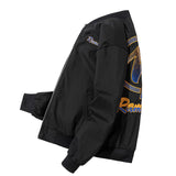 Varsity Jacket Men'S Spring Embroidery Jacket Women'S Baseball Uniform