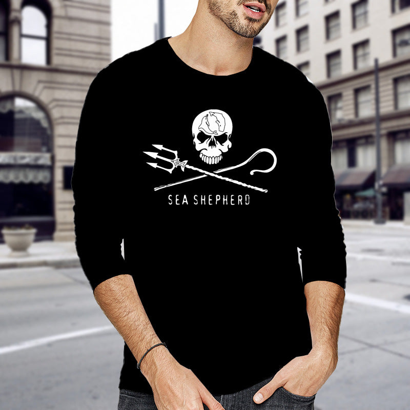 Skull Apparel Skull Loose round Neck