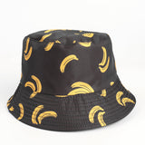 Bucket Hat Fishing Cap Cotton Print Fisherman Hat Printed Fashion Flower Leopard Print Bucket Hat Fashion Sun-Proof Hat