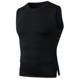 Moisture Wicking Tank Top Fitness Vest round Neck Waistcoat
