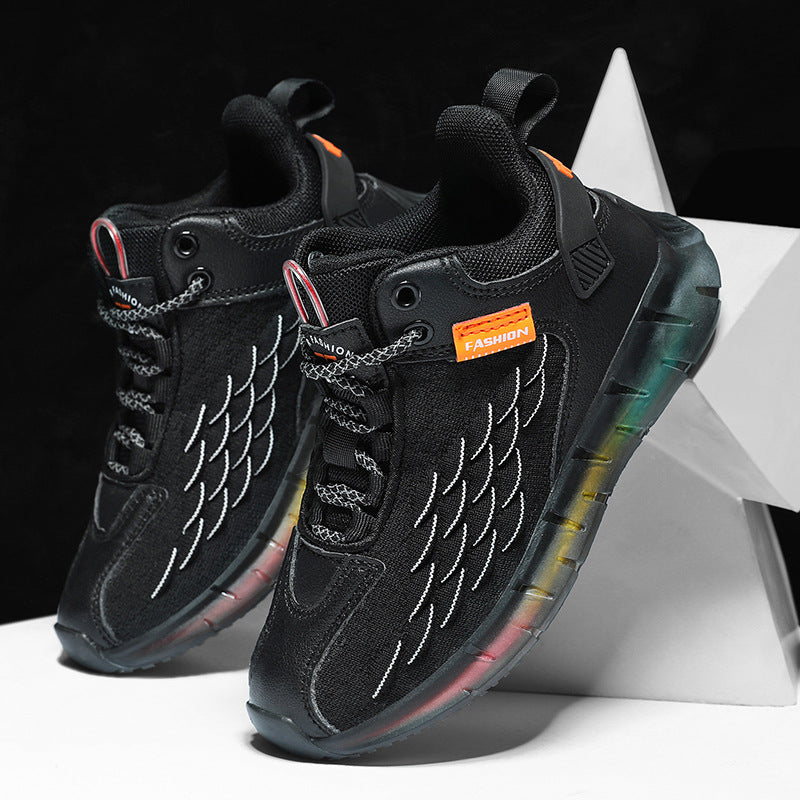 Men's Sneakers Coconut Shoes Men's Sports Shoes Couple Color Bottom Fashionable Men's Shoes Breathable