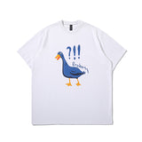 Men T Shitrs Duck Pattern Printing