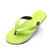Flip Flops Summer Rubber Flip Flops Men's Trendy Men Slippers Outdoor Beach Non-Slip Outdoor Leisure Sandals