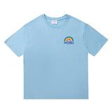 Noah T Shirt Noah Cross Classic Rainbow Printing Loose Cotton Oversize Short Sleeve Men'S T-Shirt Women'S Couple Wear