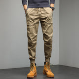 Cuffed Cargo Pants Casual Pants Men's Summer Clothing Harem Pants