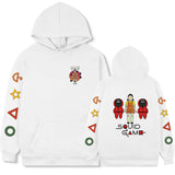 Squid Game Costume Hoodie Casual Sports Sweater for Men