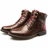 Yellowstone Cowboy Boots Large Size Men'S Tooling Short Men'S Boots