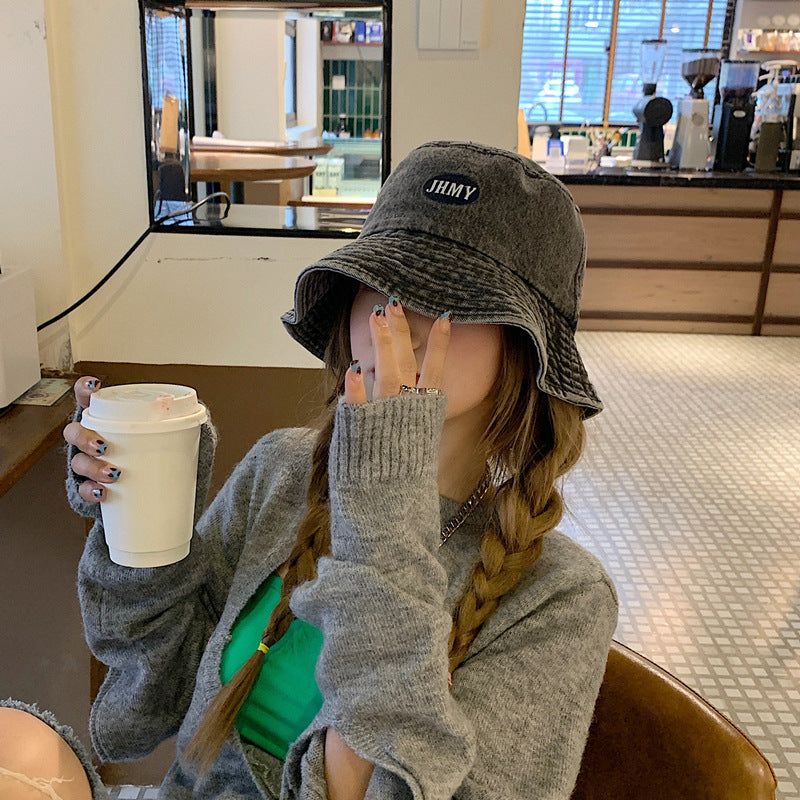 Women Bucket Hat Cowboy Fisherman Small Brim Sun Protection