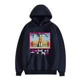 Squid Game Costume Anime Print Fashion Casual Hooded Sweatshirt