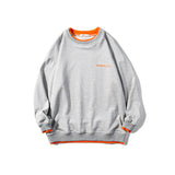 Men's Sweatshirt Autumn Crew Neck Embroidery