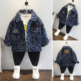 Toddler Boys Jackets Children's Denim Jacket Spring and Autumn