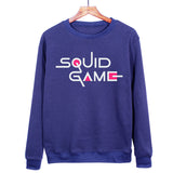 Squid Game Costume Pattern Printed Men's and Women's Loose round Neck Sweater