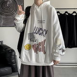 MEN'S Hoodie Cartoon Printed Coat