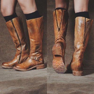 Beth Dutton Shoes Zipper Knight Boots