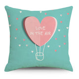 Valentine's Day Pillow Covers 4 Piece Random Styles Together, Love Festival Home Pillow Cushion Cover