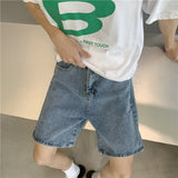 Men Denim Shorts Men's Summer