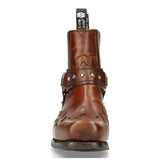 Justin Yellowstone Boots Men'S Short Boots Embroidered Chunky Heel Black Martin Boots