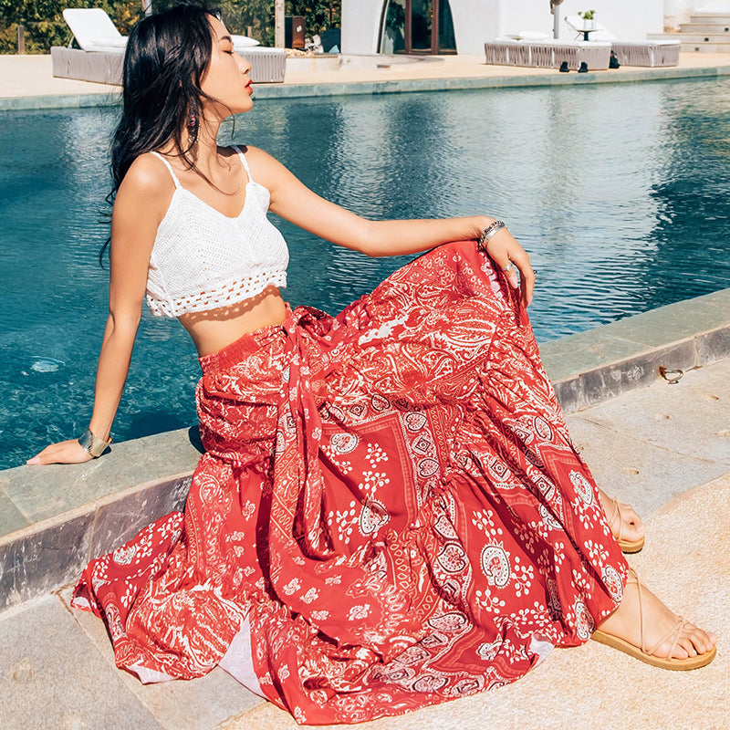 Coachella Music Festival Outfits Skirt Ethnic Skirt Summer