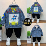 Toddler Boys Jackets Boys' Denim Jacket Spring Autumn