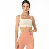 Underwear for Sweating Sports Shockproof Nude Feel Running Yoga Vest