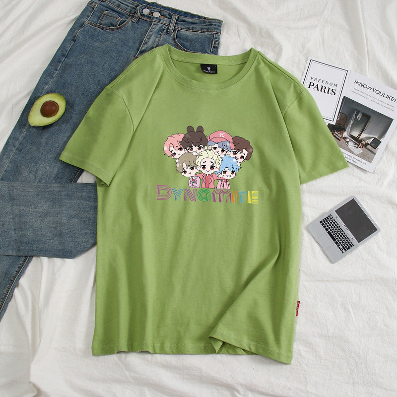 BTS Proof T Shirt Short Sleeve T-shirt Summer Loose T-shirt