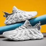 designer Sneaker Shoes Summer Breathable Men's Casual Sneakers Low Top Solid Color Running Shoes