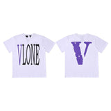 Vlone Friends Men'S Casual Short Sleeve Men'S And Women'S Tshirt
