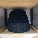 Yankee And Dogers Winter Hat Autumn And Winter Embroidery Men And Women Winter Hat Ear Protection Beanie Hat