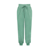 Coachella Music Festival Outfits Spring and Summer Women's Clothing Comfort and Casual Trousers Fashionable Elastic Waist