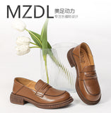 Mary Jane Shoes Spring Casual Able Leather Shoes For Women