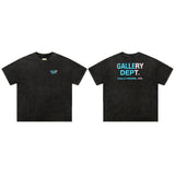 Gallery Dept T Shitrs Magic Letter Short Sleeve Lining