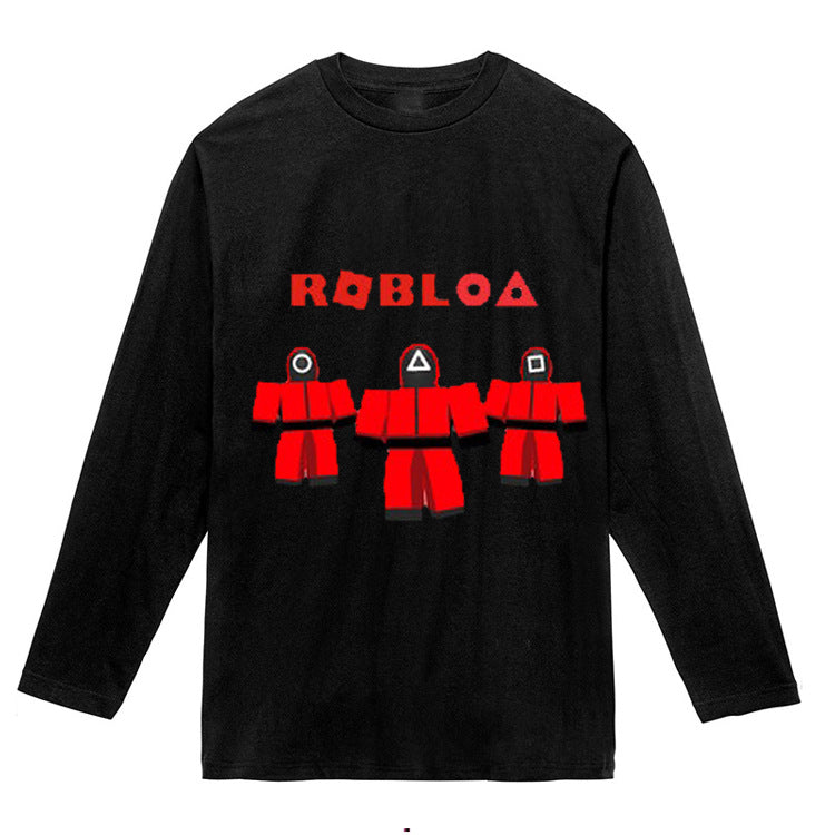 Squid Game Costume long sleeve large size top men and women couple long sleeve top