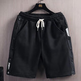 Men White Shorts Men's Summer Sports Pants Casual Shorts