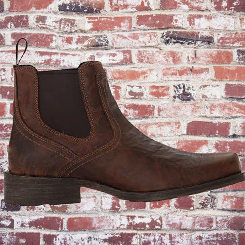 Justin Yellowstone Boots Winter Martin Boots Pu Leather Brown Slimming Cotton Boots