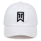 Tiger Woods Hat Logo Embroidered Peaked Cap Outdoor Sport Cap Sun Hat