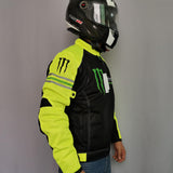 Monster Energy Biker Jacket Spring And Summer Mesh Breathable