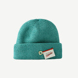 Red Beanie Hat Women's Autumn and Winter Warm Knitted Hat Beanie Hat Sleeve Cap