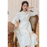 Betty Draper Valentine's Day Dress Spring Vintage Dress Long Sleeve Dress