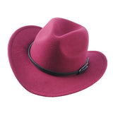 Beth Dutton Hat Autumn and Winter Woolen Men's Top Hat Belt