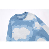 Men Sweater Men = Loose round Neck Sweater Irregular Hem Long Sleeve