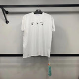 Off White T Shirt Short Sleeve Men'S And Women'S Cotton Tshirt Owt